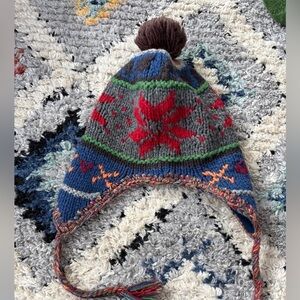 American Eagle fleece lined knit winter hat